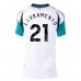 Newcastle United Tino Livramento #21 Dámské Venkovní Dres 2024-25 Krátkým Rukávem